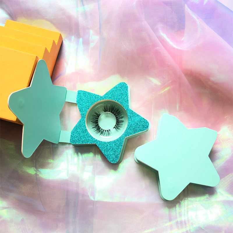 Aqua Blue Pentagram Box