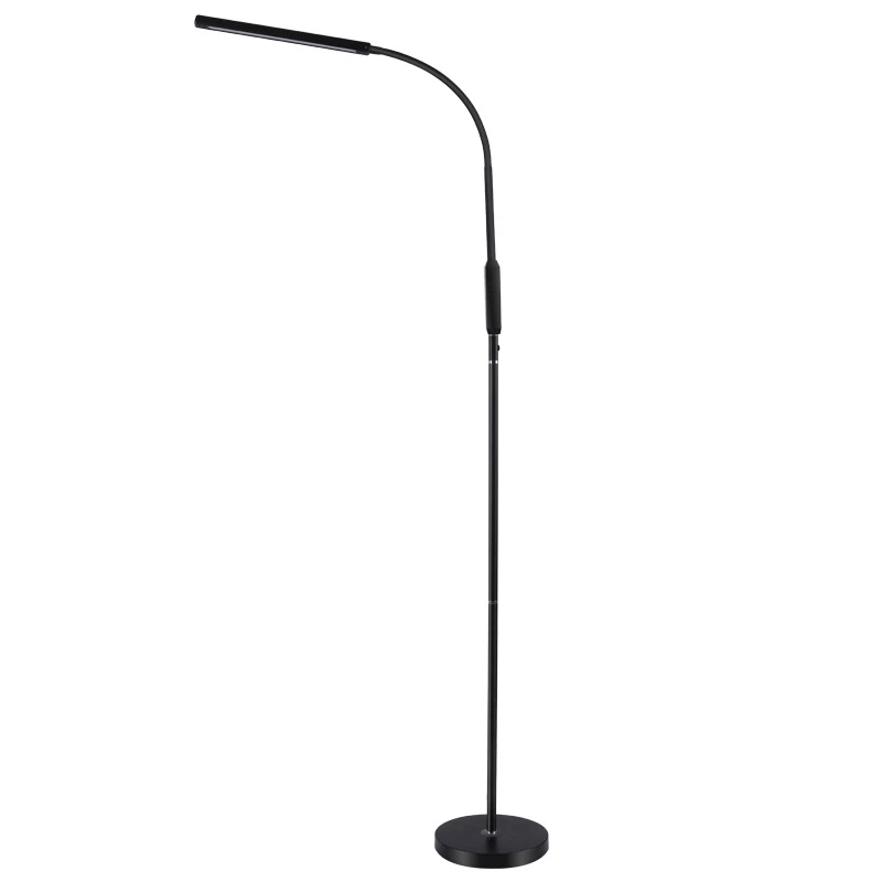 black floor lamp